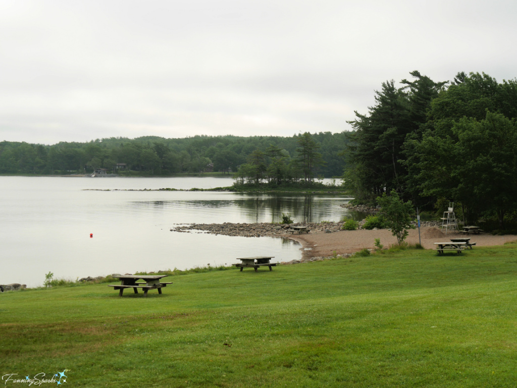 Swimming Beach at Oakfield Park Nova Scotia   @FanningSparks