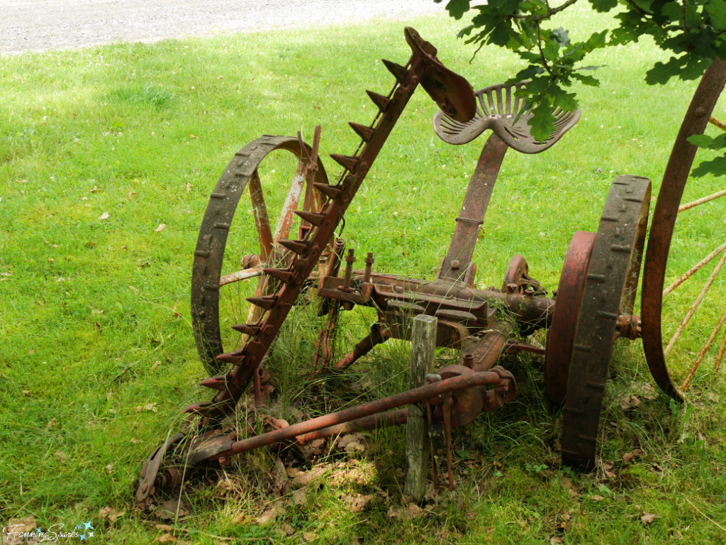 Finger-Bar Mower at Sherbrooke Village Nova Scotia   @FanningSparks