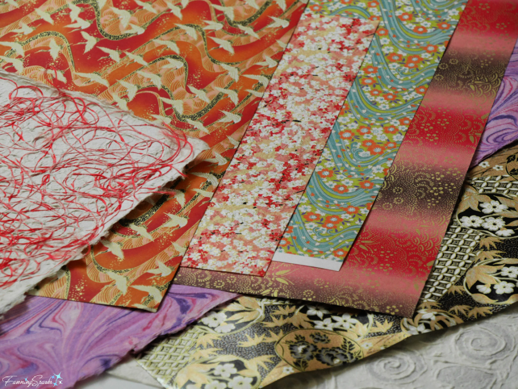 My Decorative Paper Stash from Japan and Thailand v2 reg @FanningSparks