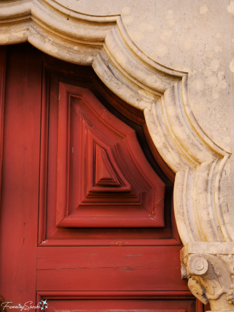 Ornate Doorway at Pena Palace in Sintra Portugal   @FanningSparks