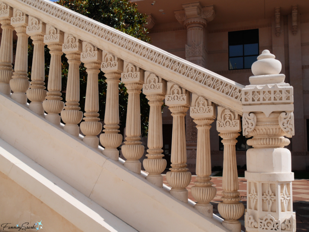 Staircase at BAPS Shri Swaminarayan Hindu Temple in Lilburn Georgia   @FanningSparks