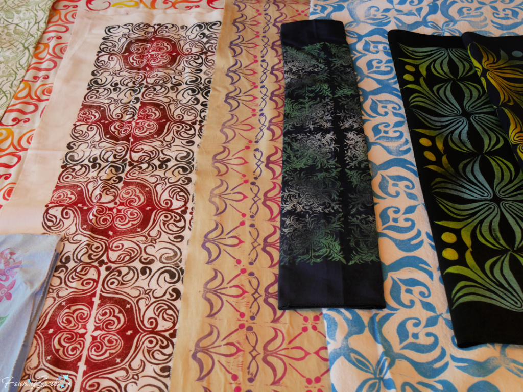 Andrea Emmons Printed Fabrics   @FanningSparks