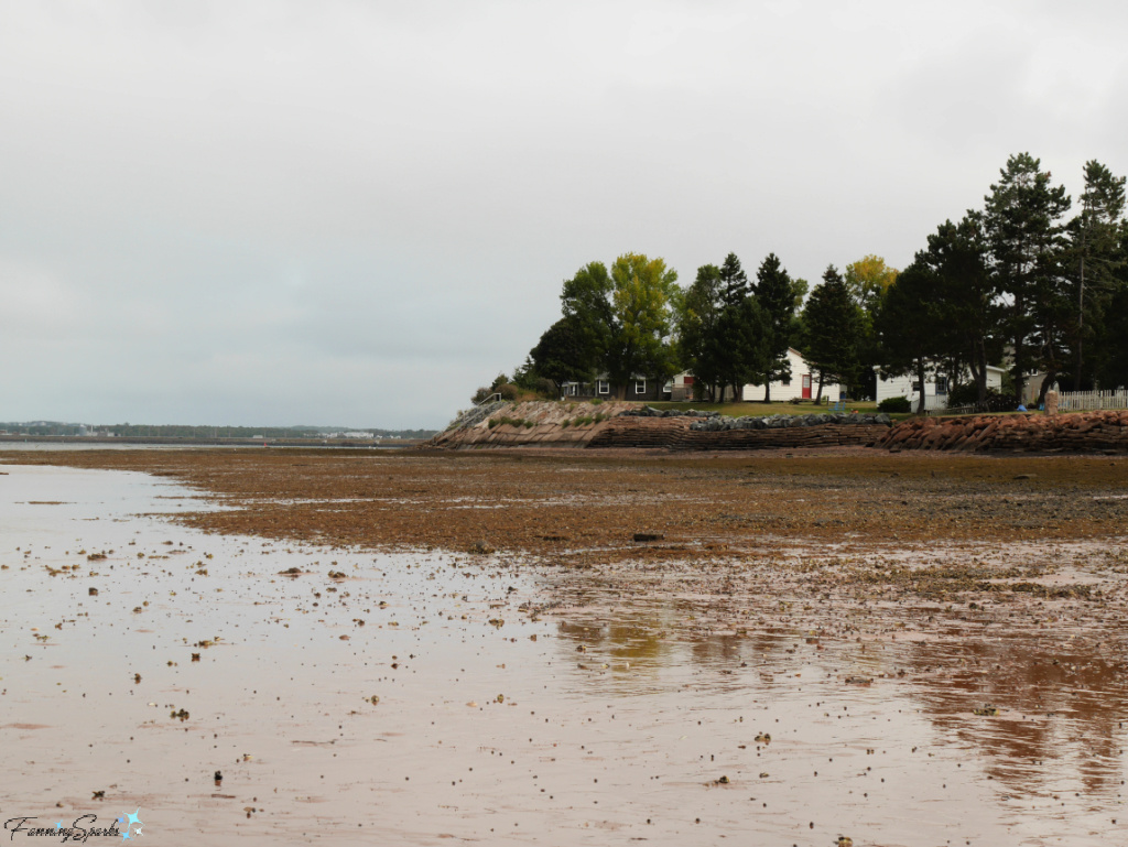 Charlottetown Harbourview Waterfront Cottages from the Shore   @FanningSparks