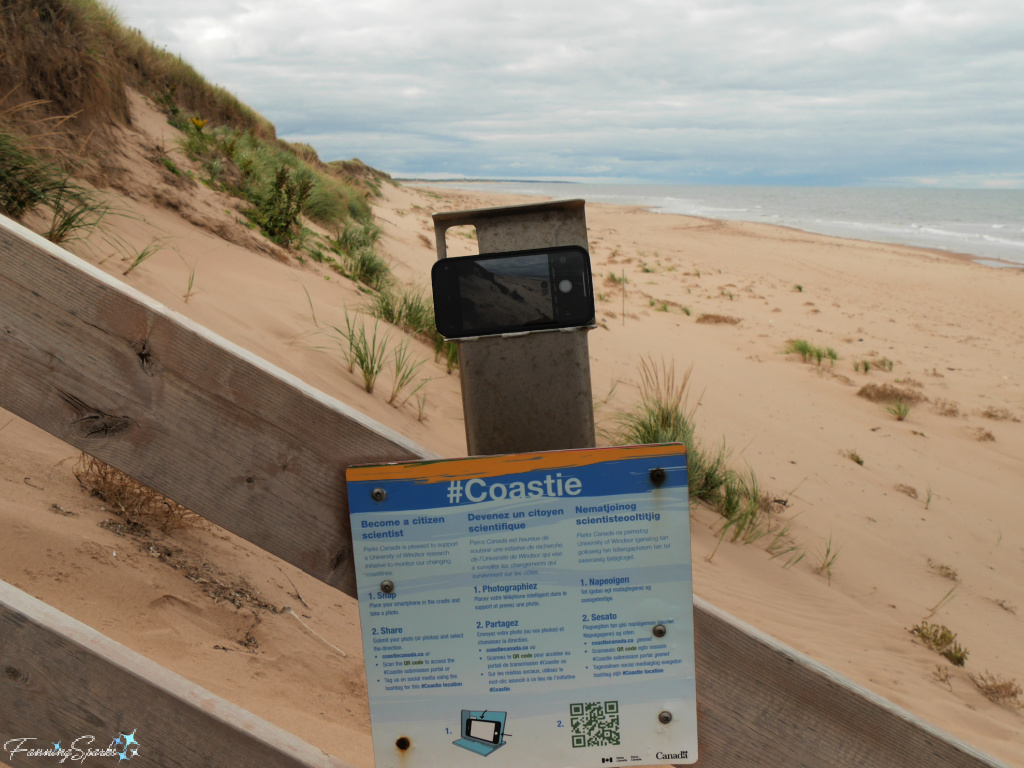 Coastie Stand at Greenwich National Park PEI   @FanningSparks