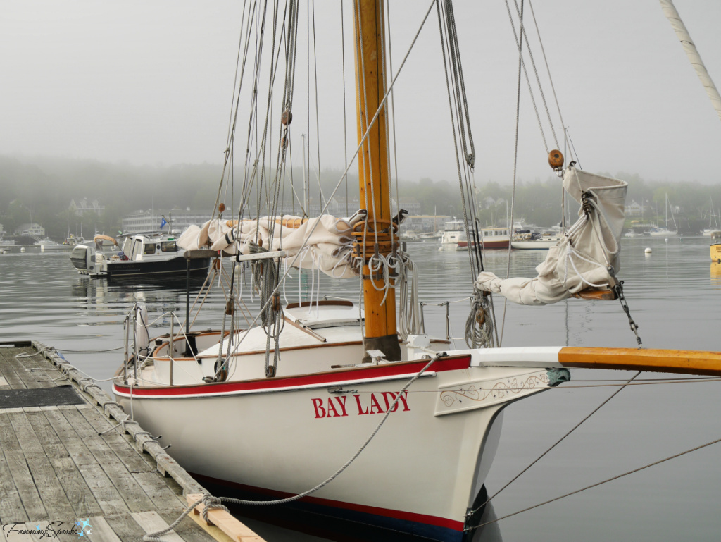 Bay Lady in Boothbay Harbor Maine   @FanningSparks