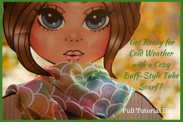Buff-Style Tube Scarf Tutorial Promo @FanningSparks