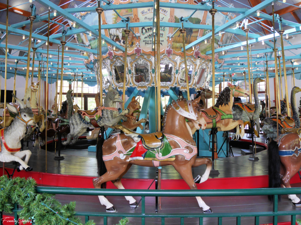 Pullen Park Dentzel Carousel in Raleigh NC   @FanningSparks