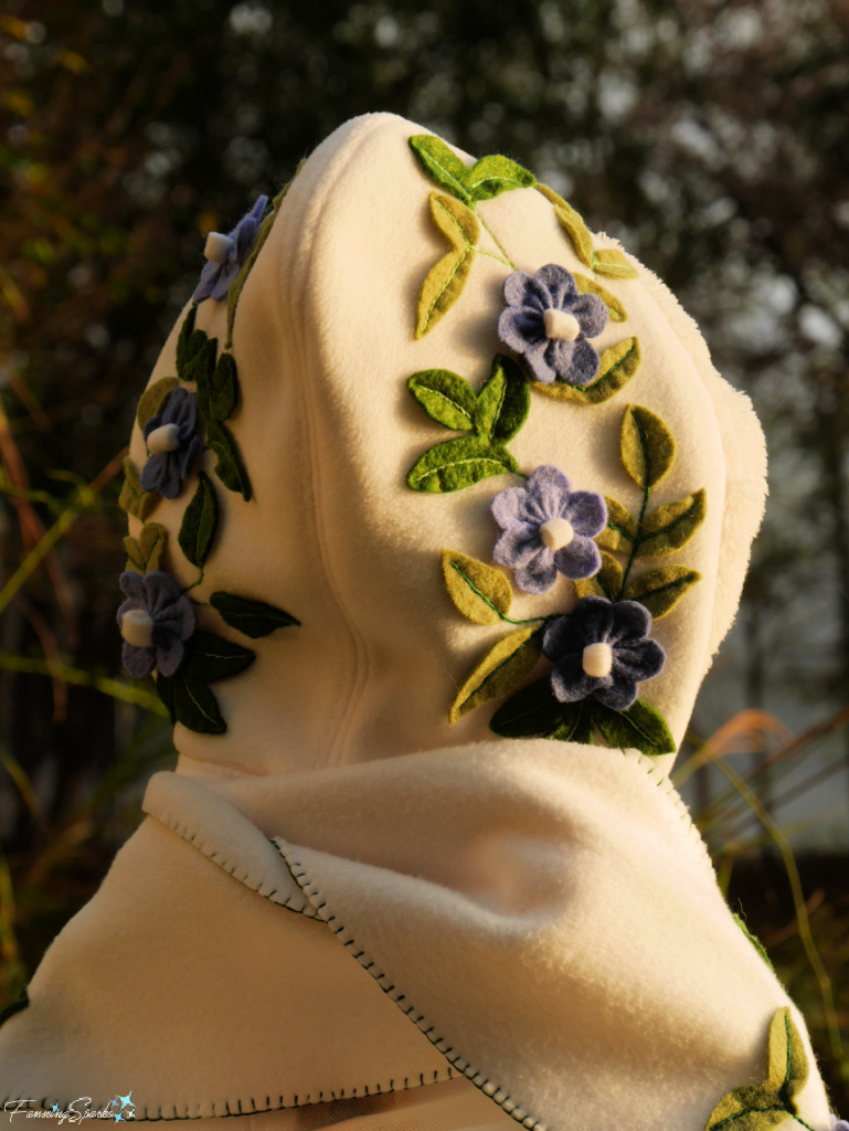 Back View of FanningSparks Appliqued Scoodie   @FanningSparks