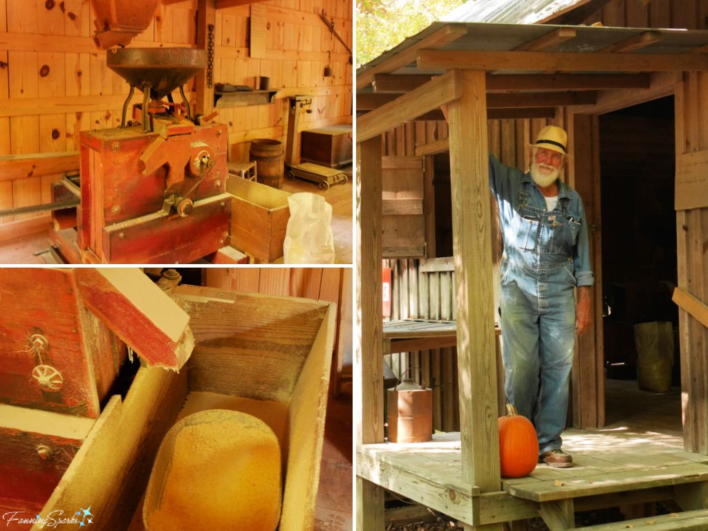 Grinding Corn at Stepback in Eatonton Georgia   @FanningSparks