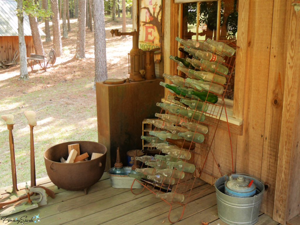 Pierce Country Store Front Porch at Stepback in Eatonton Georgia   @FanningSparks