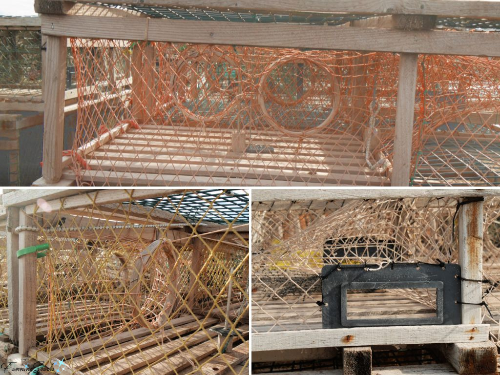 Wooden Frame Rectangular Lobster Traps   @FanningSparks