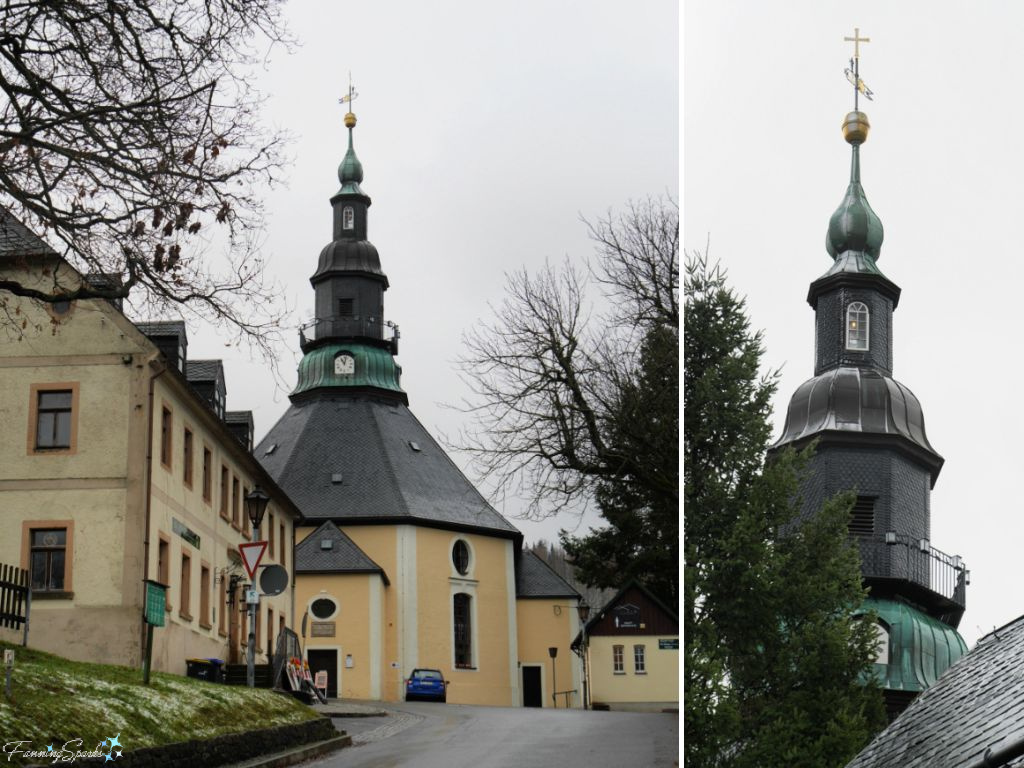 Bergkirche Mountain Church in Seiffen Germany   @FanningSparks