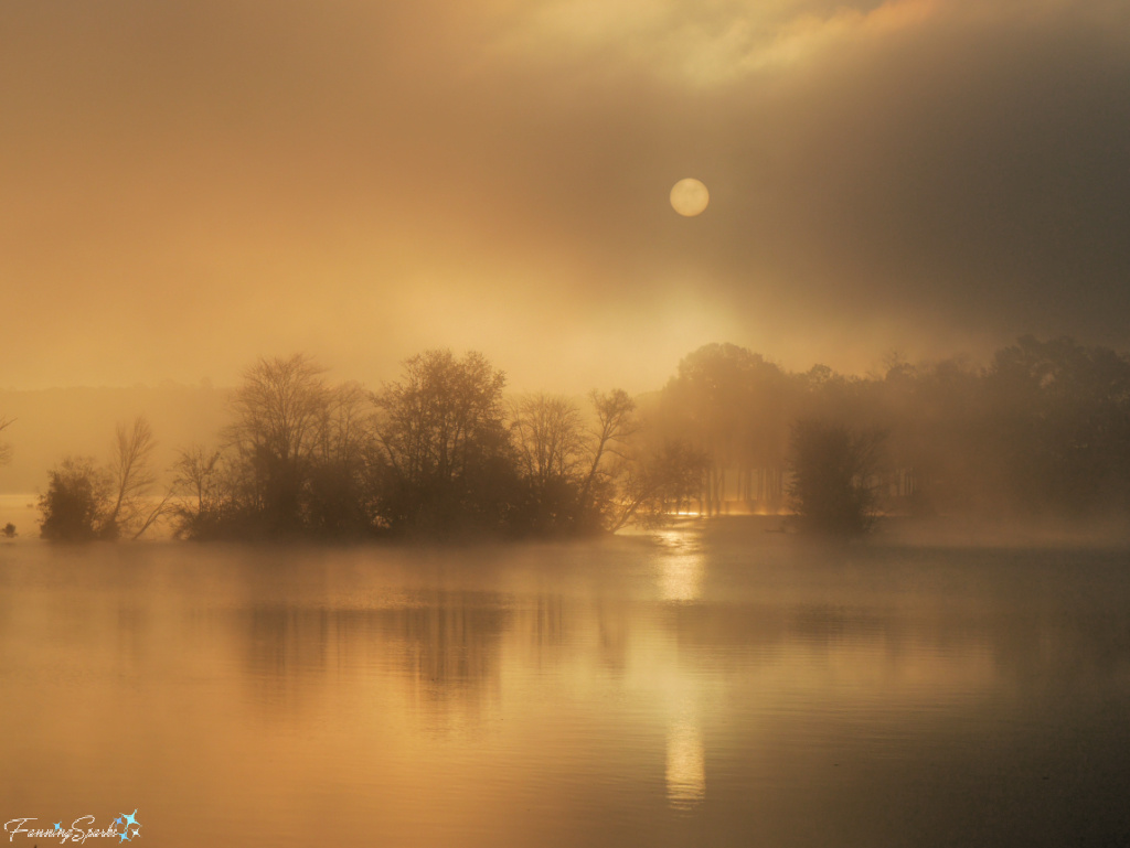 Foggy Morning at Lake Oconee Georgia   @FanningSparks