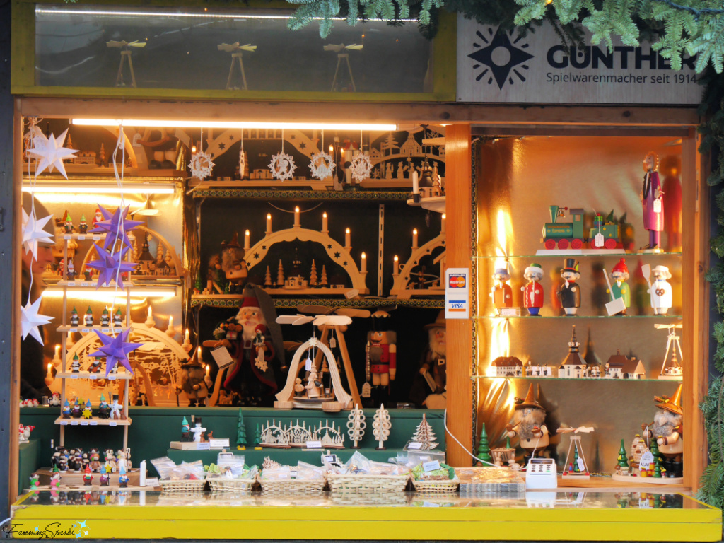 Guenther Toymaker Stall at Striezelmarkt Dresden Germany   @FanningSparks