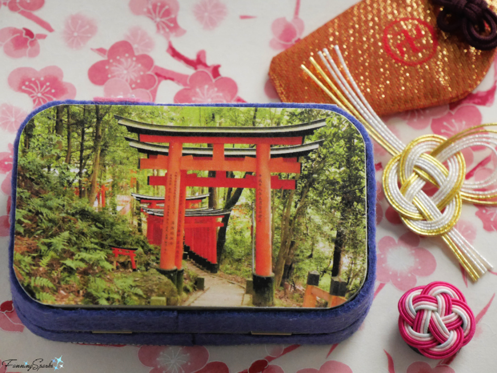 Bottom of My Japan Travel Memories Mini Tin   @FanningSparks