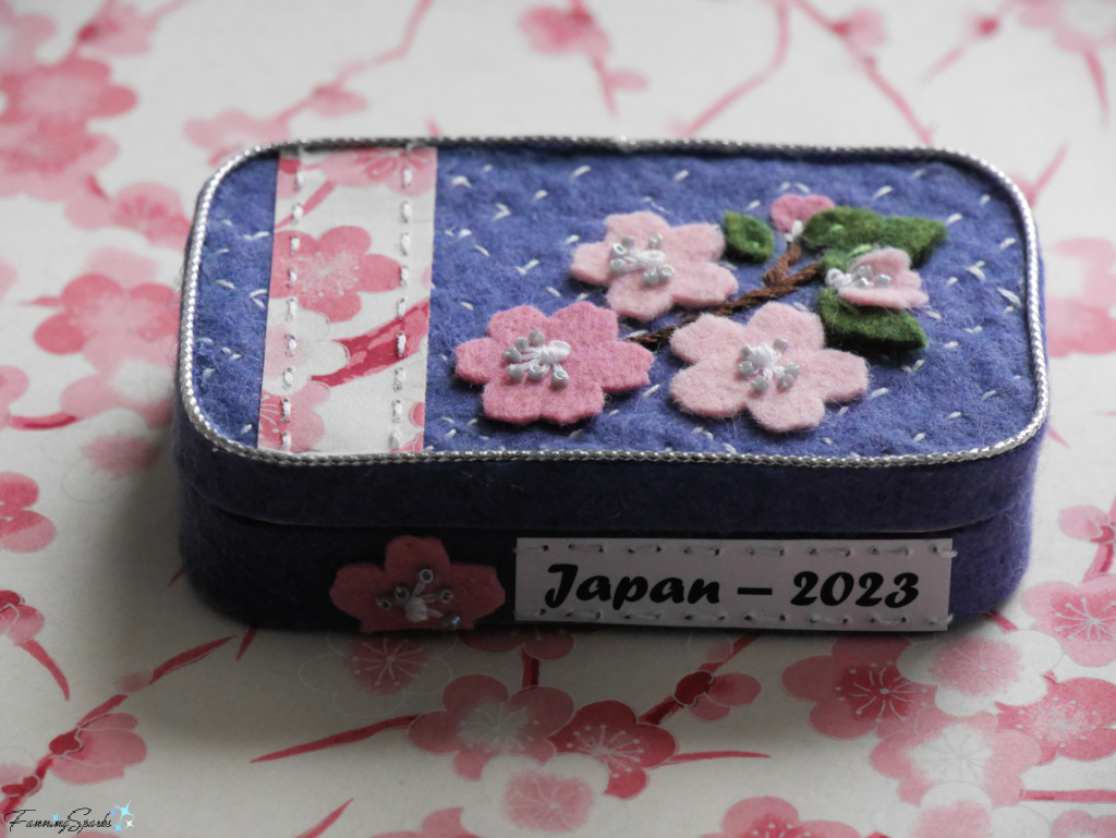 Top of My Japan Travel Memories Mini Tin   @FanningSparks