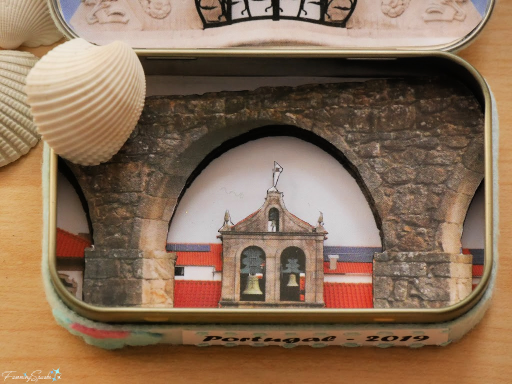 Diorama Inside My Portugal Travel Memories Mini Tin   @FanningSparks