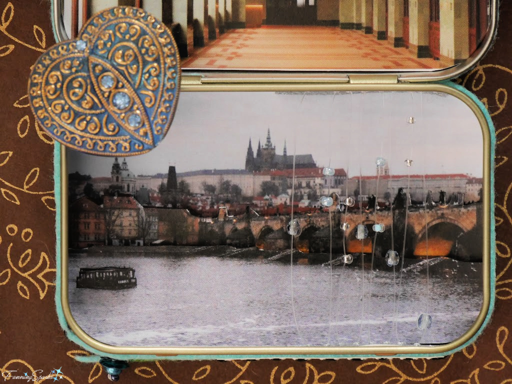 Diorama Inside My Prague Travel Memories Mini Tin   @FanningSparks