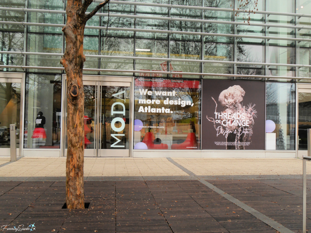 Entrance to Museum of Design Atlanta   @FanningSparks