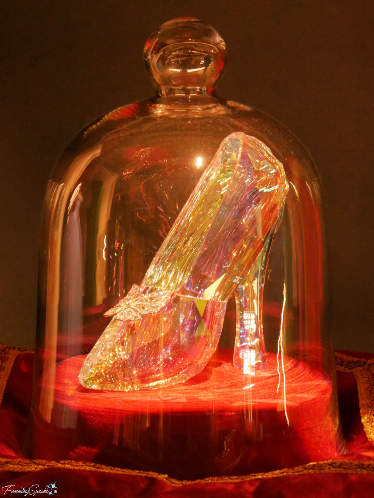 Glass Slipper from Cinderella by Sandy Powell   @FanningSparks