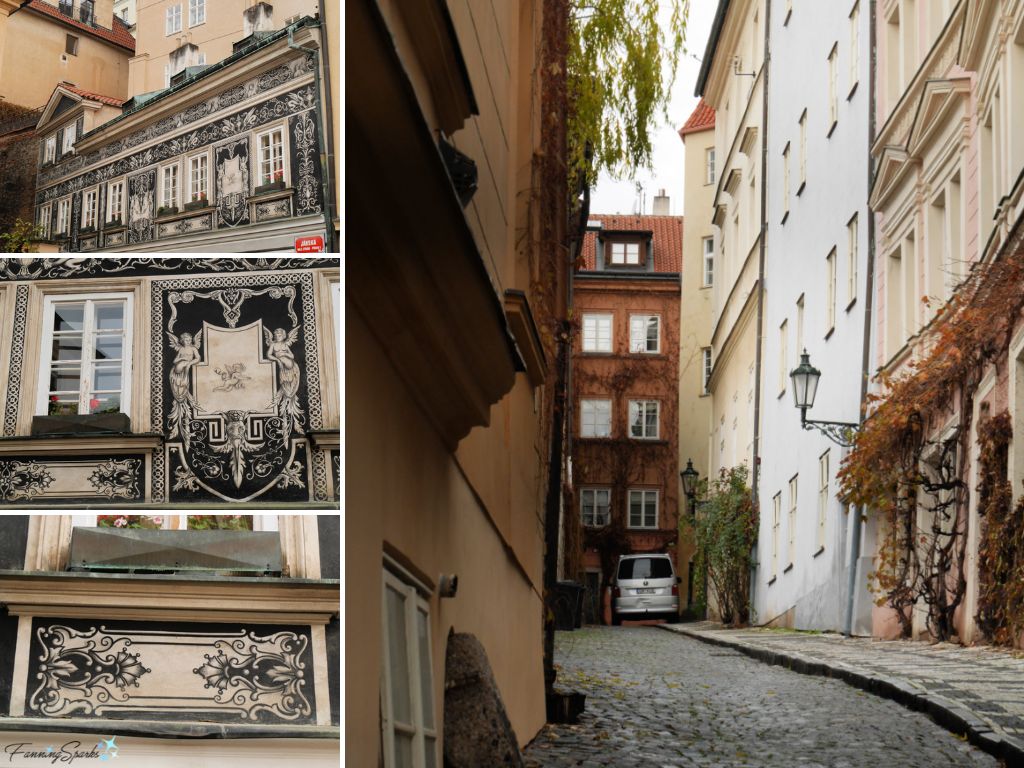 House on Janska Street in Lessor Town Prague   @FanningSparks