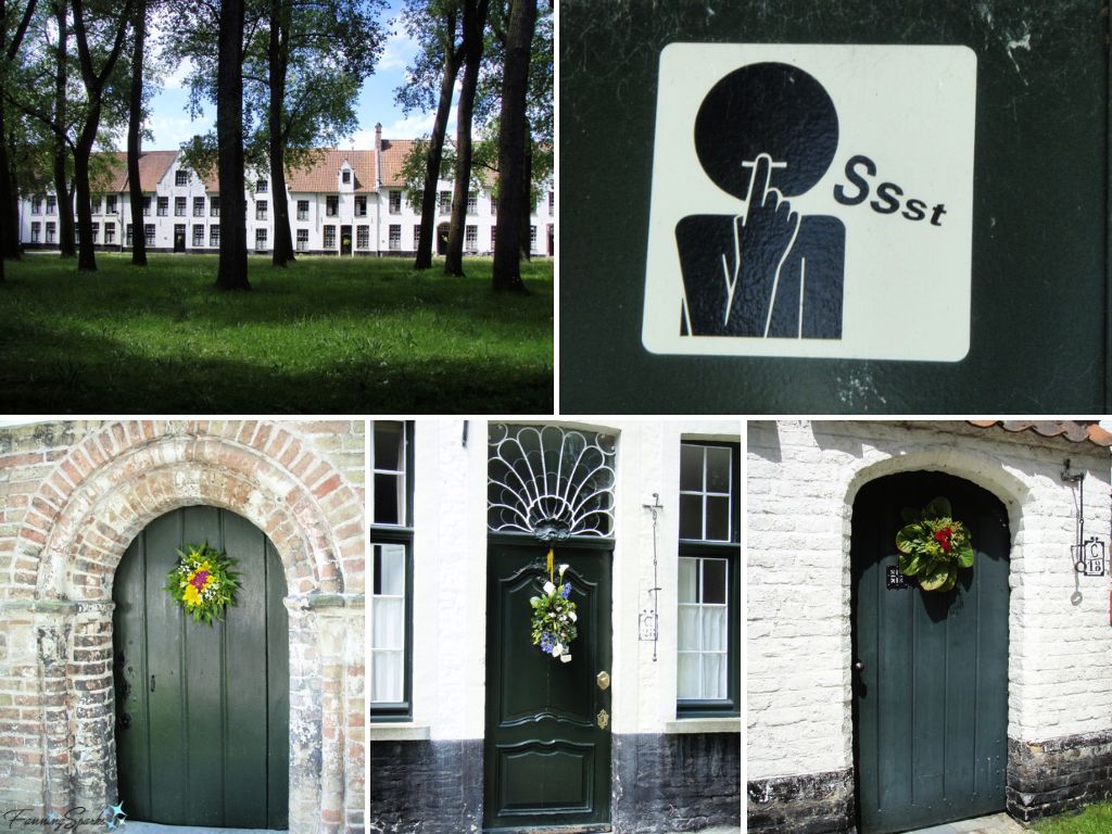 Princely Beguinage Ten Wijngaerde Bruges Belgium   @FanningSparks