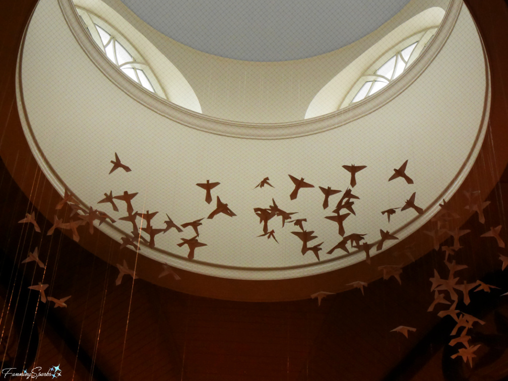 Sanctuary Doves in Copula at Peachtree Road United Methodist Church in Atlanta   @FanningSparks