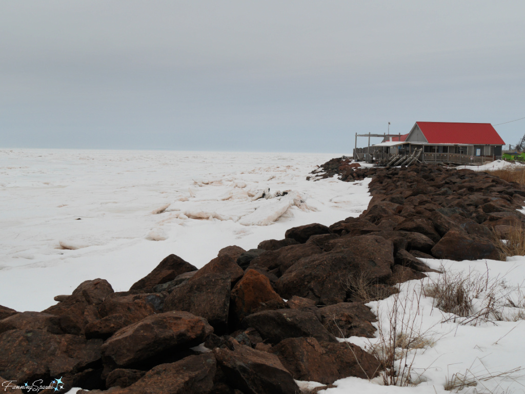 Ice in Northumberland Strait from Point Prim PEI   @FanningSparks