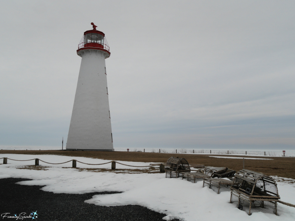 Snow Cover at Point Prim Lighthouse PEI   @FanningSparks