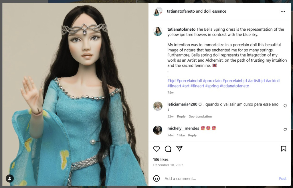 Bella Spring by Tatiana Tofaneto - from Instagram