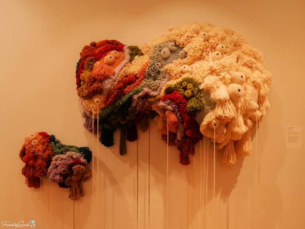 Coral Garden by Vanessa Barragão at Coastal Discovery Museum in South Carolina   @FanningSparks