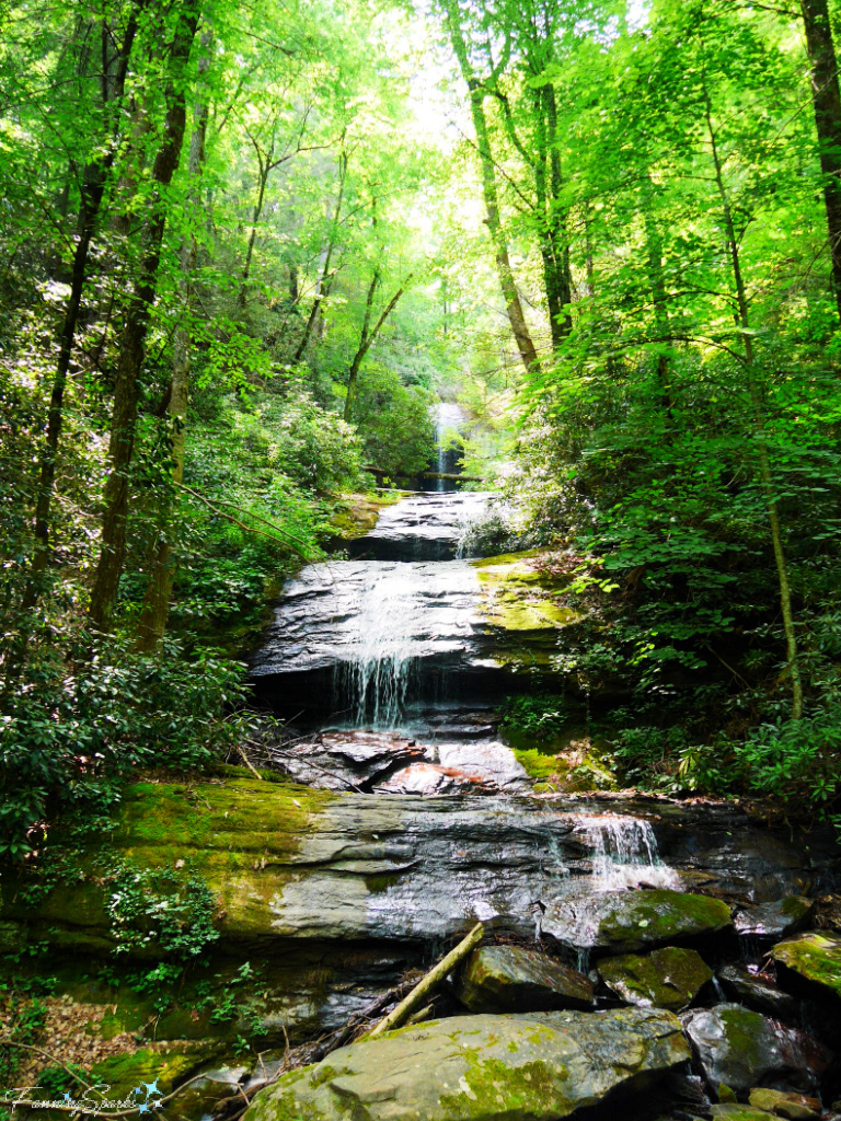 DeSoto Falls Tiered Horsetail Waterfalls in Georgia   @FanningSparks