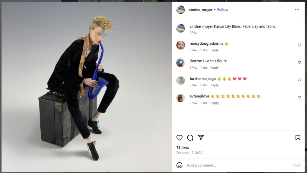 Kansas City Blues by Cindee Moyer - from Instagram