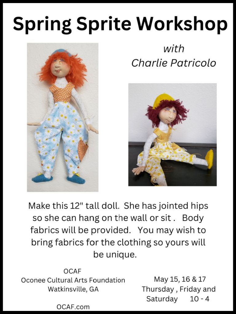Spring Sprite Workshop Announcement by Charlie Patricolo