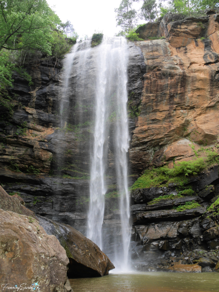 Toccoa Falls a Beautiful Plunge Waterfall in Georgia   @FanningSparks
