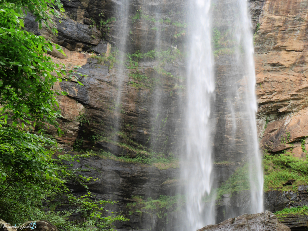Water Free Falls Down Toccoa Falls in Georgia   @FanningSparks