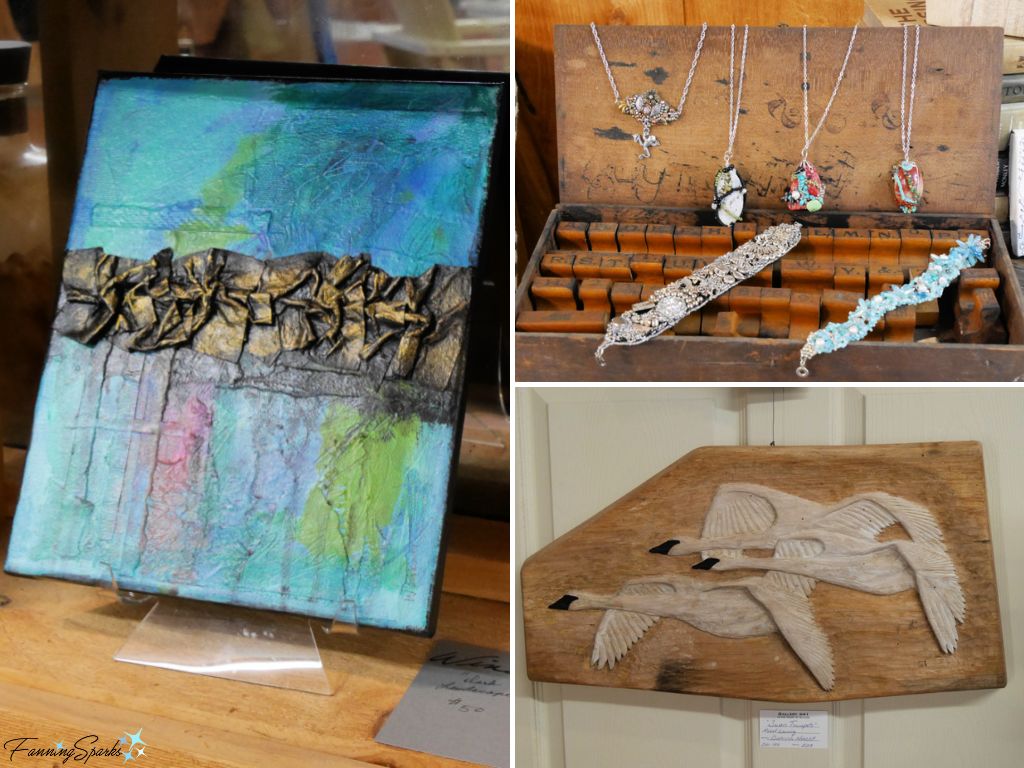 Artwork at Gallery 441 in the Heart of Dillard Georgia   @FanningSparks