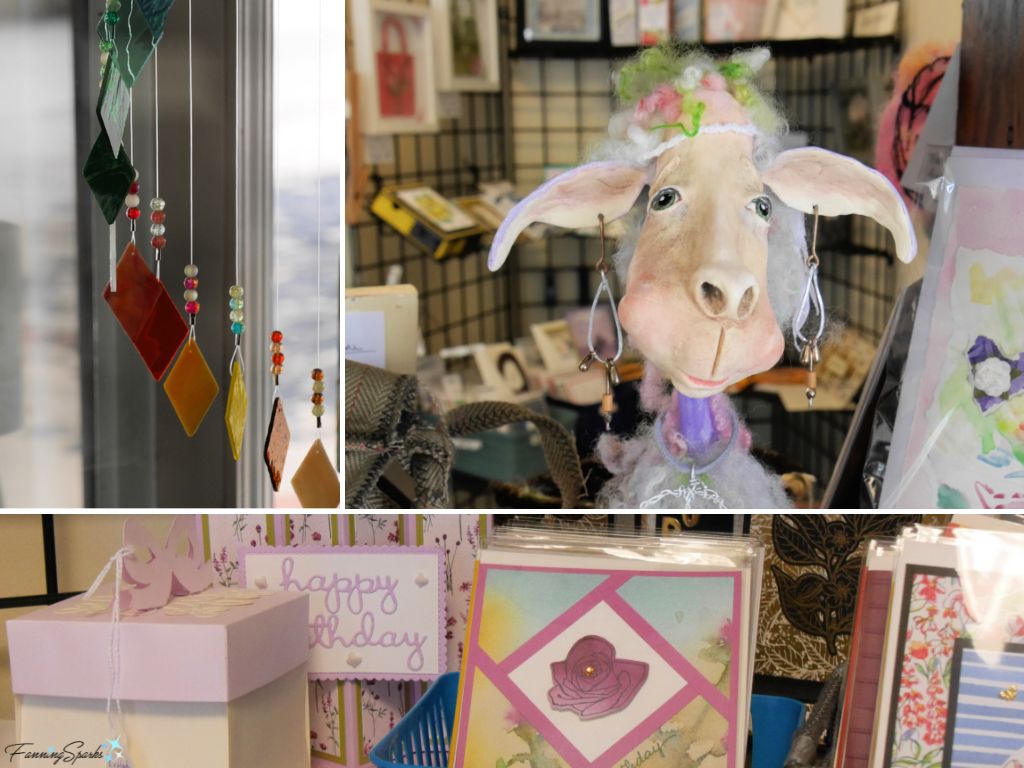 Artwork at Hemlock Studio Gallery in Clarkesville Georgia   @FanningSparks