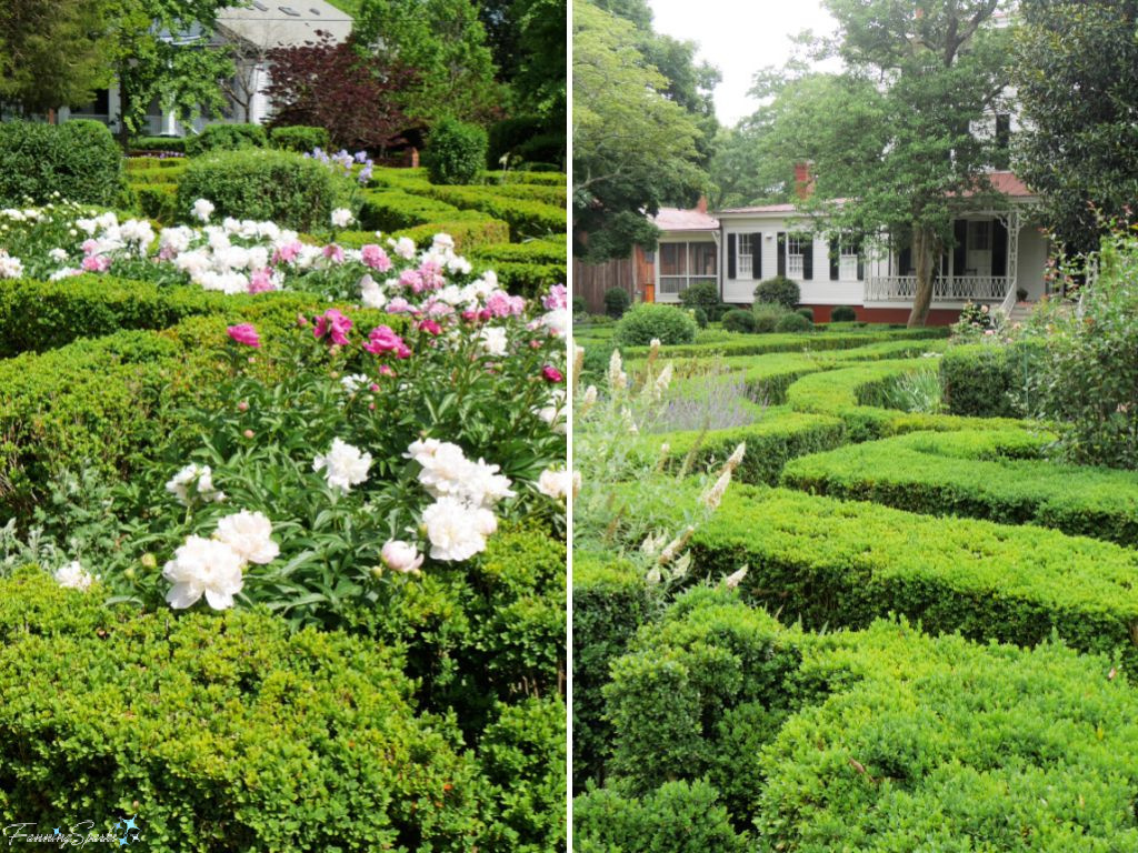 Boxwood Two Parterre Gardens in Madison Georgia   @FanningSparks