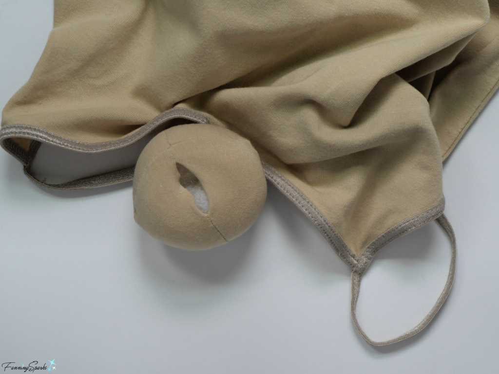 Doll Head Made from Repurposed Camisole   @FanningSparks