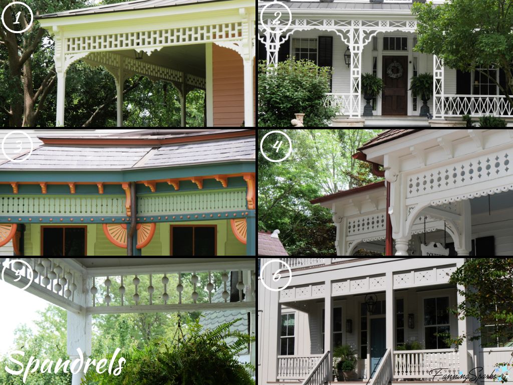 Examples of Spandrels in Madison Georgia   @FanningSparks