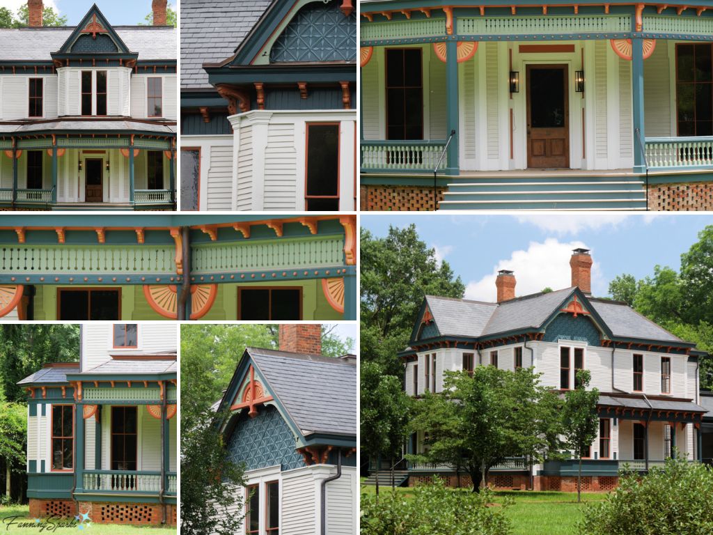 Foster-Thomason Minnix House Architectural Details in Madison Georgia   @FanningSparks