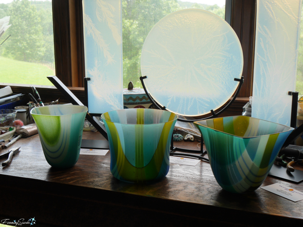 Glass Vessels at Transformation Glass in Tiger Georgia   @FanningSparks
