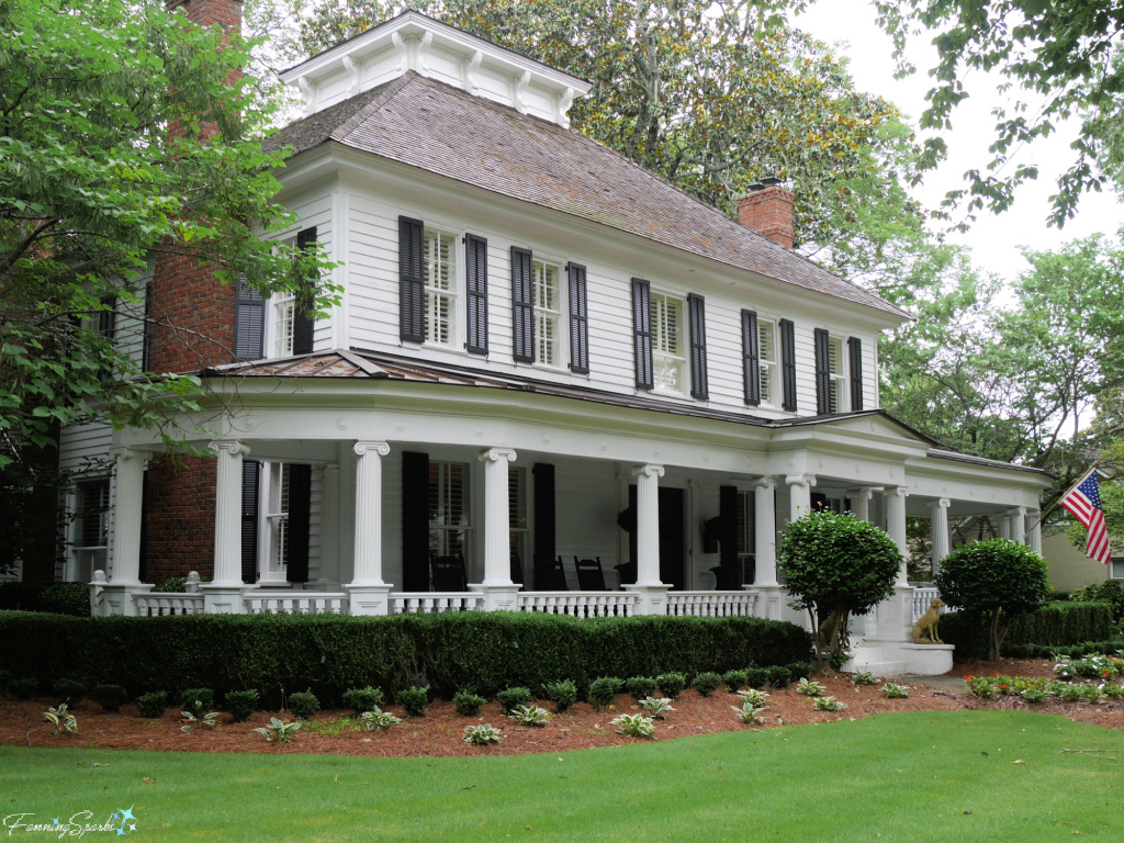 Jessop-Atkinson Lindsey House at 433 South Main Street in Madison Georgia   @FanningSparks