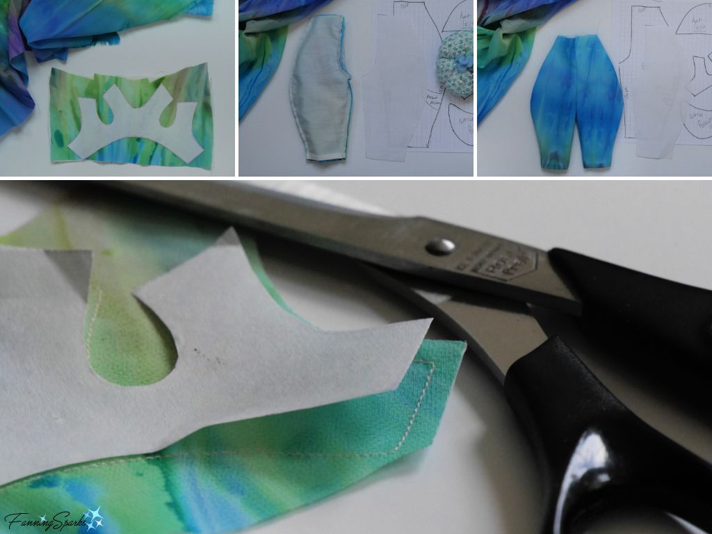 Making Clothes for My Cloth Art Doll   @FanningSparks