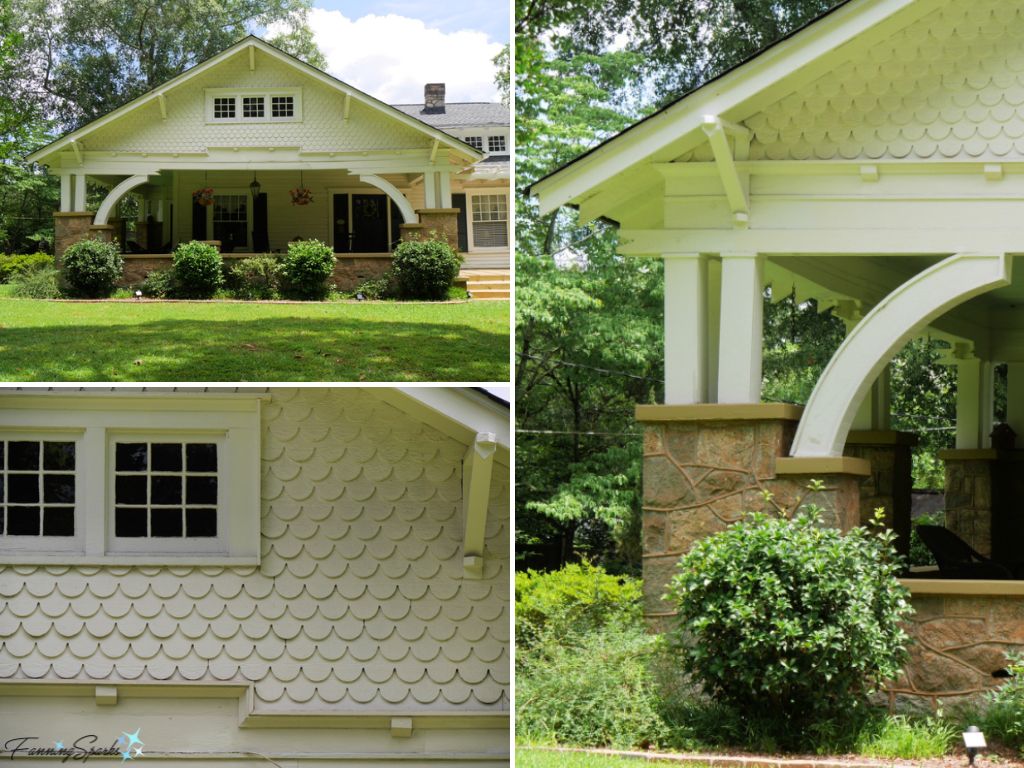 Paul Reid House Architectural Details in Madison Georgia   @FanningSparks