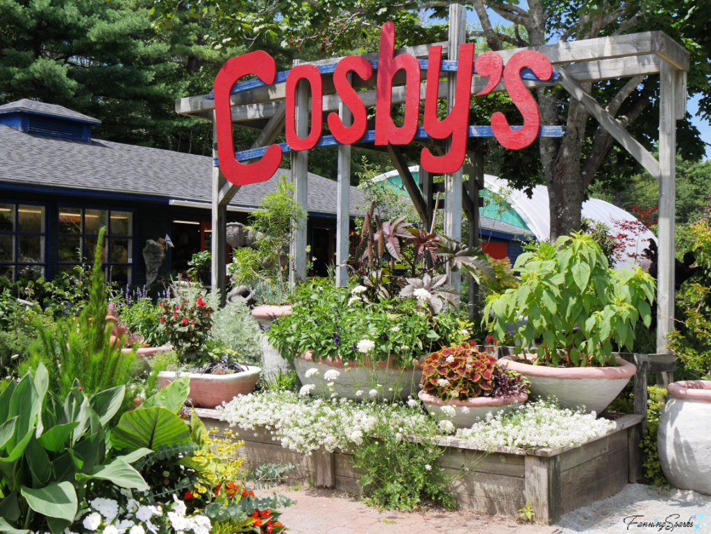 Sign at Cosbys Garden Center in Liverpool NS   @FanningSparks