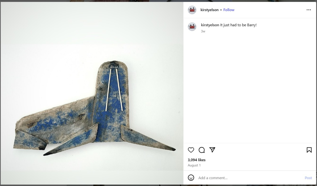 Barry by Kirsty Elson - from Instagram