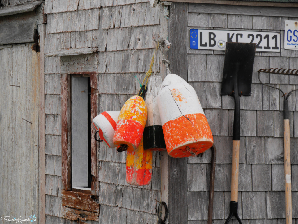 Cluster of Buoys in Blue Rocks Nova Scotia   @FanningSparks