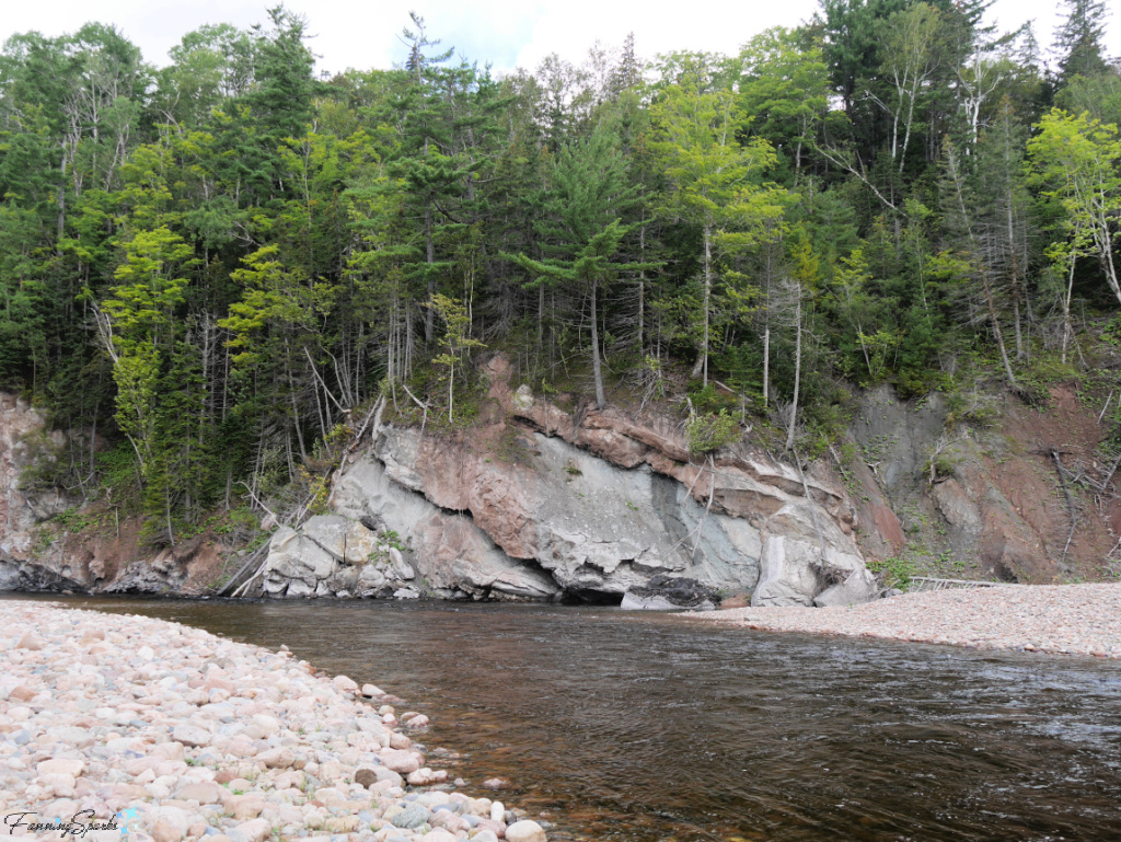 Erosion Along Banks of Margaree River in Nova Scotia   @FanningSparks
